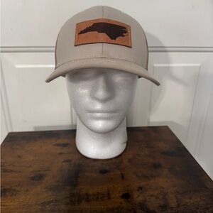 Beige Cap with NC State patch